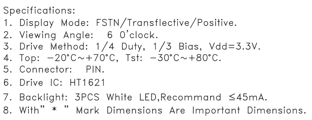 lcd spec