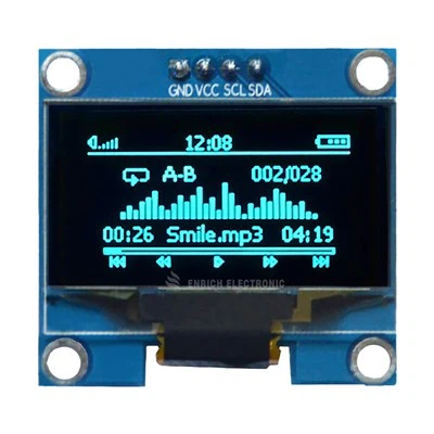 1,3-дюймовый модуль дисплея 128x64 I2c Oled SSD1306 или драйвер SSH1106 IC